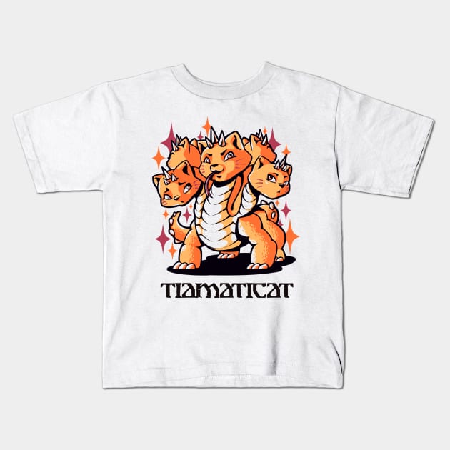 RPG Cat by Tobe Fonseca Kids T-Shirt by Tobe_Fonseca